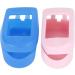 Buy Socobeta Wear-Resistant Oximeter Cover | High-Quality Silicone Fingertips Protector - Blue & Pink | Ideal for Home & Travel | International Shipping - Buy Online on GoSupps.com