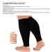 Compression Stockings for Varicose Veins - Knee-High 23-32 mmHg Support Stockings for Men & Women (4XL) - 1 Pair - Buy Online on GoSupps.com
