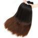 Xusuperb 20 Ombre Pre-Stretched Braiding Hair Extensions - Soft Knotless Yaki-Textured Braids (6 Packs T1B/30#) for Easy Styling - Buy Online on GoSupps.com