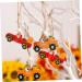 OUNONA 4 Boxes Thanksgiving Pendant Ornament Decor Festival Hanging Gnome Wooden Pendant Manual Accessories - Buy Online on GoSupps.com