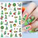 Buy Christmas Nail Art Stickers - 3D Self-Adhesive Winter Designs for DIY Manicure | Xmas Tree & Snowflakes Nail Decals for Women & Girls - Buy Online on GoSupps.com