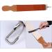 Beaupretty 2-Piece Large Cow Brown Knife X - Double-Layer Barber Canvas Straps with Buckle for Sharper-Laminated Tension | International Shipping - Buy Online on GoSupps.com