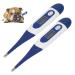 Animal Thermometer 2Pcs Accurate LCD Display Veterinary Thermometer Sturdy with Storage Box Pet Thermometerfor Animal Owners of Dogs Cats Horses Fast Reading Accurate - Buy Online on GoSupps.com