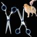 WUWYOUWL Pet Grooming Scissors & Accessories for Cats & Dogs - Hair Cutting & Ear Cleaning Clips (Blue) - Buy Online on GoSupps.com