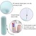Yueser Travel Toothbrush Set - 2 Portable Toothbrushes Toothpaste Case & Storage Cup for Camping & Outdoors - Buy Online on GoSupps.com