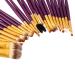 20-Piece Purple & Gold Makeup Brush Set - Eyeshadow Eyebrow Foundation & Eyeliner Brushes - Premium Cosmetic Tools for Flawless Beauty - Buy Online on GoSupps.com