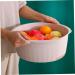 COOLHIYA Washboard 1 Set Wash Basin Laundry Cleaning Board Washing Basin Washing Clothes Board Dish Basin Baby Camping Bucket Pink 33.5x33.5cm - Buy Online on GoSupps.com