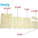 Time to Sparkle 4pcs Crochet Tube Top Tutu Dress Set for Baby Girls - Ivory - Buy Online on GoSupps.com