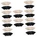 SOIMISS 20 Pairs High Heels Half Pad Shoes Inserts for Women Heel Shoe Grips Liner High Heel Cushion Supple Heel Grip Shoes Too Big Inserts Back Heel Cushion Pads Women's Foam Soft Lining Assorted Colorx5pcs 9.9X4.3CMx5pcs