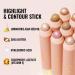 Oulac Contour Stick - Multi-Use Cream Makeup Vegan & Cruelty-Free Matte Finish No Caking C1 Raw Umber - Buy Online on GoSupps.com