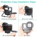 Artman Vlogging Housing Case for GoPro Hero 9/10 with Cold Shoe Mount - Compatible with Tripod, Selfie Stick, Monopod - Ideal for Vloggers - Buy Online on GoSupps.com