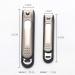 HCHGJKN Nail Clippers Stainless Steel Nail Clippers Alloy Nail Clipper Toenail Scissors Fingers and Toes Pedicure Wide Big Size(Small) - Buy Online on GoSupps.com