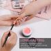 LOPHE Solid Builder Gel 15ml Nude Rose Cover Solid Builder Gel for Nail LED UV Nail Strengthener Builder Gel for Nail Nail Extend Gel False Nail Extension Builder for Home and Salon Nail Enhance - Buy Online on GoSupps.com