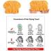 Super Absorbent Hair Towel Wrap for Wet Hair - Microfiber Bow Towel Bag for Women (Pink & Yellow - Buy Online on GoSupps.com