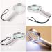 Magnifying Glasses for Hobbies Reading Magnifier Magnifying Glass LED Lights with Lanyard 10 Times HD Reading for The Elderly Vision - Buy Online on GoSupps.com