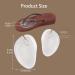 6 Pairs Thong Gel Cushions for Sandals - Metatarsal Support and Pain Relief - Buy Online on GoSupps.com