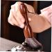 Solustrus Cleaning Brush for Tea Tablets | Wooden Tea Accessories for Kung Fu Sets | Dishwasher Safe Water Cup Brush | 1 Pack Brown - Buy Online on GoSupps.com