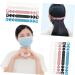 Frcolor 30 Piece Practical White Gloves & Black/White Mask Ear Strap Hooks - Anti-Strangulation Face Mask Accessories for Enhanced Comfort - Buy Online on GoSupps.com