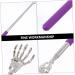 Frcolor 4-Piece Skull Hand Scratching Massage Devices Stainless Steel Flexible Back Scratcher & Home Tool Set for International Shipping - Buy Online on GoSupps.com