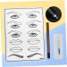 DRESSOOS Embroidery Kit Practice Skin Kit Suite Manual Pen Coffee - Buy Online on GoSupps.com