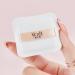 Verdant Touch Powder Puff Soft Powder Puff Skin-Friendly Makeup Sponge for Face Salon Home Travel Square Shape