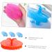 Shop Tovinanna Silicone Scalp Massager - 4-Piece Massage Shampoo Brush for Stress Relief & Hair Care | International Shipping - Buy Online on GoSupps.com