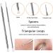10Pcs Blackhead Remover Pimple Popper Tool Kit - Professional Acne Extractor for Nose & Face - Buy Online on GoSupps.com