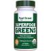 Superfood Greens by Feel Great Vitamin Co. | Organic Greens  Fruits and Veggies Supplement | Fruit and Veggie Supplement with Kale  Spinach Extract  Green Onion  and More  60 Tablets Original
