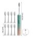 Sonic Electric Toothbrush with 8 Brush Heads - Rechargeable 5 Modes 180 Days Battery Life - Best for Adults - Buy Online on GoSupps.com