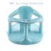 Baby Bath Seat with Anti-Slip Edge and Backrest Support | Infant Bath Chair for Sitting Up | 6-18 Months (Light Blue) - Buy Online on GoSupps.com