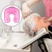 Buy ARTIBETTER Salon Hairdressing Neck Tray - Pink Plastic Hair Coloring Shoulder Support Cover for Effortless Hair Cutting - International Shipping Available - Buy Online on GoSupps.com