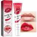  JPSDOWS Peel-Off Lip Tint | Moisturize Peel-Off Lip Glaze Matte Lip Gloss | Long-lasting lip gloss for women and girls. Peel off the colorful sexy matte colors. - Buy Online on GoSupps.com