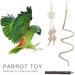Eunewr Bird Toys for Parrots - 7-Piece Wooden Swing & Climbing Hammock Set for Conures Macaws & Finches - Perfect for Your Feathered Friends! - Buy Online on GoSupps.com