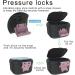 BVN Leakproof Denture Cup Upgraded Carrying Storage Denture Cup for Soaking Dentures Denture Bath Box with Filter Travel Retainer Cleaning Case (Black+Pink). - Buy Online on GoSupps.com