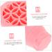 HOOTNEE Silica gel Washing machine brush cleaning pad washer cup tool cosmetic Cleaner scrub cup clean set Multifunction Scrubber cleaning bowl Makeup Tools drying rack 9.20X9.20X8.60CM Pink - Buy Online on GoSupps.com