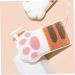 Body Exfoliating Sponge Elastic Cute Bathing Clean Scrub Brush with 4 Cat Paws Shower Scrub Brush - Buy Online on GoSupps.com
