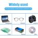 24 Pack Microfiber Cleaning Cloths for Glasses 7x6 Inch Individually Packaged with Glasses Case International Shipping Available - Buy Online on GoSupps.com
