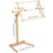 Organic Beech Wood Adjustable Frame Stand for Needlework - 15.75x22.05 Cross Stitch Embroidery Holder - Buy Online on GoSupps.com