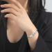 Buy Women's Magnetic Health Bracelet | Adjustable Silver Magnetic Jewelry for Weight Loss & Gifts - Buy Online on GoSupps.com