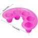1 bol ongles cinq doigts pour un retrait rapide et facile des ongles polis bol ergonomique pour trempage des ongles rose rouge - Buy Online on GoSupps.com
