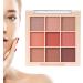Eyeshadow Palette - Creative Shimmer Eyeshadow Palette | Natural Eye Makeup Nude Multicolour Long Lasting Eyeshadow for Beginners - Buy Online on GoSupps.com
