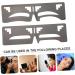 Balacoo 4 Pcs Eyebrow Ruler Eyebrow Shaping Template Brow Stencil Ruler Tool Eyebrow Guide Ruler Cosmetics 1 count (Pack of 1) As Shownx2pcs - Buy Online on GoSupps.com