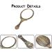 Weahre Vintage Copper Hand Mirror - Decorative Personal Makeup Mirror - Buy Online on GoSupps.com