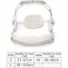 Scoliosis Orthosis Back Bracket | Adjustable Medical PE Support | Waterproof Chest Width Correction - Medium Size - Buy Online on GoSupps.com