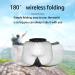 Binoxy Cordless Heated Eye Mask - Rechargeable Warm Eye Compress for Dry Eyes | Ideal Gift for Women & Men - White (15.5 x 7.5cm) - Buy Online on GoSupps.com