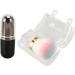 Black Capsule Cosmetic Brush Kit Synthetic Fibre Pink Blue White Round Base Shape Makeup Brush - Buy Online on GoSupps.com