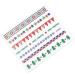 Brishow Christmas Nail Stickers 30 Sheets Nail Polish Stickers Self-Adhesive Nail Art Decals Full Wraps Nail Art Designs for Women Girls - Buy Online on GoSupps.com