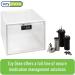 EZY DOSE Medication Lockbox - Secure Large Capacity Storage for Vitamins & Medications | BPA Free Food Safe Combination Lock - Shop Internationally - Buy Online on GoSupps.com