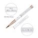 Shine Chance Acrylic Nail Brush Size 2 - 100% Real Kolinsky Art Brush for Professional Acrylic Powder Application - Handmade Manicure Tool for DIY and Salon Use - Buy Online on GoSupps.com