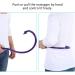 Massage Hooks & Stick Tool for Deep Tissue Relief - Ideal for Athletes & Bodybuilders - Buy Online on GoSupps.com